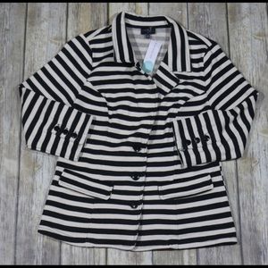 Market & Spruce Stitch Fix Terry Stripe Blazer